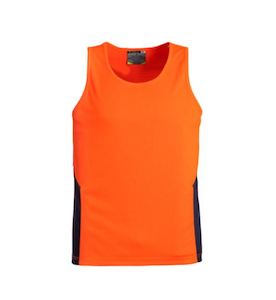 Clothing All: Syzmik Hi Vis Singlet -ZH239