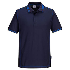 Clothing All: Essential Two Tone Polo Shirt - B218