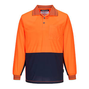 Long Sleeve Micro Mesh Polo - MP113