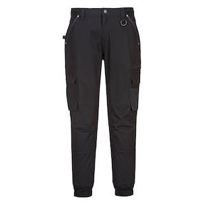 Clothing Pants: Cuffed Slim Fit Stretch Work Pants - MP703