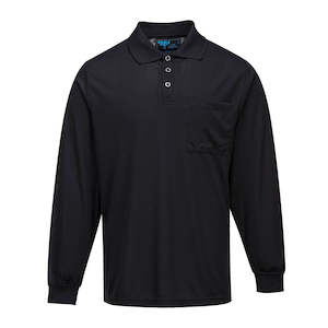 Micro Mesh Polo Shirt L/S- MP103