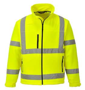 Clothing Jackets: Hi-Vis Softshell Jacket- S424