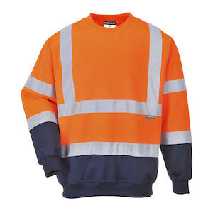 Two Tone Hi-Vis Sweatshirt - B306