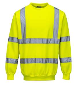 Fleece: Hi-Vis Sweatshirt- B303