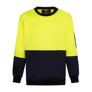 Crew Neck Brush Fleece Jumper- MF117