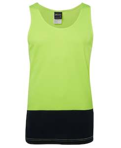 Seasonal Summer: Hi Vis Traditional Singlet - 6HTS