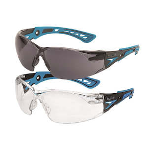 Accessories Eyewear: Bollé Rush Plus Small Black/Blue temples - 2 colours