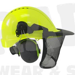 Tuff-Nut Forestry Set Peltor X4P3G Muff Mesh Visor