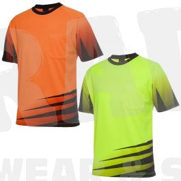 6HVRT JB Hi-Vis Rippa Sublimation T-Shirt