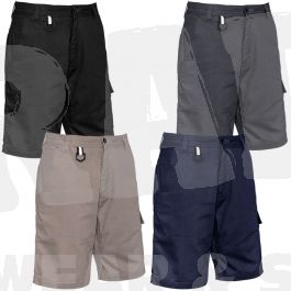 ZS505 Mens Rugged Cooling Vented Ripstop Short