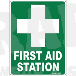 First Aid Station Sign