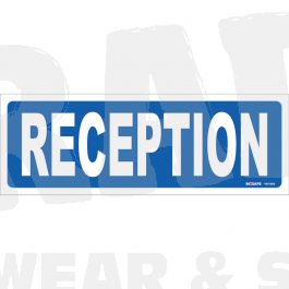 RECEPTION Sign