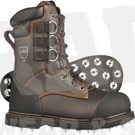 Schoen 1100 PRO Cut 3 Forestry Spiked Safety Boot