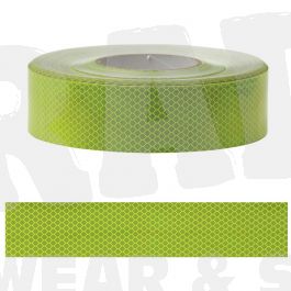 Work clothing: Reflexite 50mm Conspicuity Tape - Lime