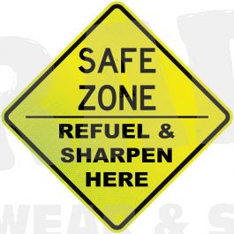 Safe Zone Reflective YE/BK with Sharpen & Refuel