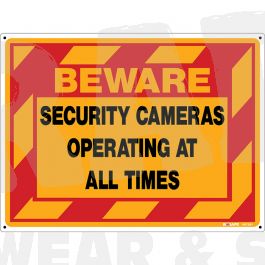 Beware Security Cameras Operating At All Times