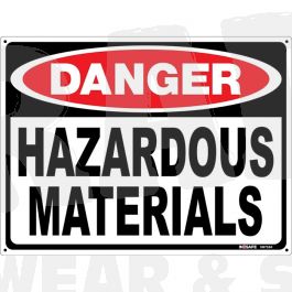 Danger Hazardous Materials