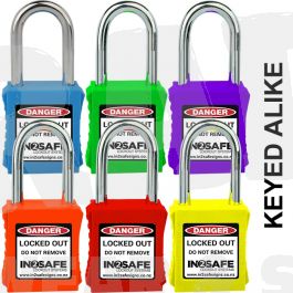 In2Safe Lockout Padlock Standard Keyed Alike