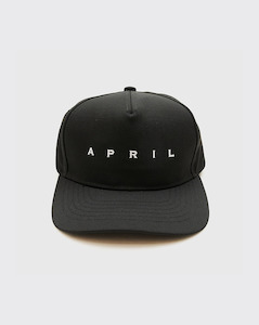 April EMB Hat - Black