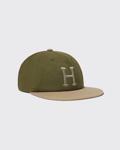 Clothing: Huf Set Classic H 6 Panel Hat - Olive