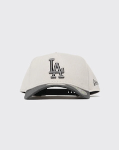 New Era 940 A-Frame Repreve 2-Tone LA Dodgers Snapback - Stone/Graphite