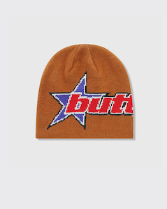 Butter Goods Racer Skully Beanie - Rust