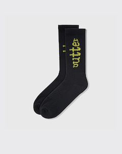 Butter Goods Frenzy Socks - Black