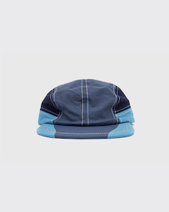 Butter Goods Stream 4 Panel Hat - Navy/Ice