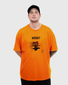 Hockey Spilt Milk Shirt - Orange