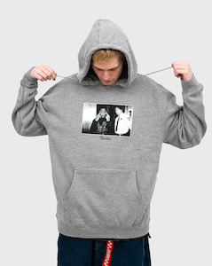 Primitive x Tupac Icon Hoodie - Heather Grey