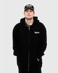 Thunder Worldwide Zip Hoodie - Black/Grey