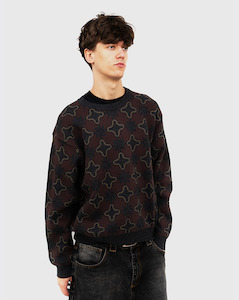 Clothing: Quasi Linkage Sweater - Umber