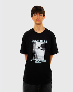 GX1000 Bomb Hills Not Countries Shirt - Black/Blue