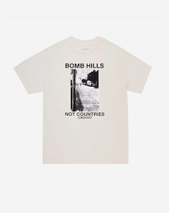 GX1000 Bomb Hills Not Countries Shirt - Cream