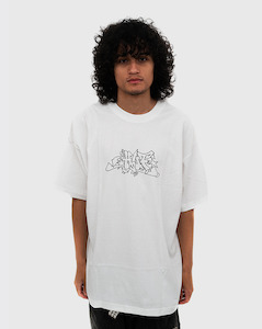 Clothing: Huf Outlines Shirt - White