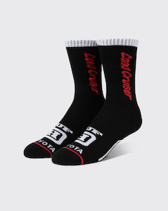 Huf x Toyota Land Cruiser Socks - Black