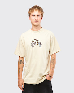 Clothing: Huf Songs Shirt - Stone