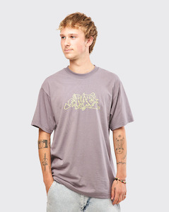 Clothing: Huf Outlines Shirt - Light Plum