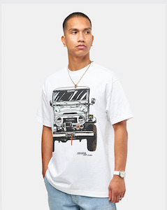 Clothing: Huf x Toyota Sixties Shirt - White