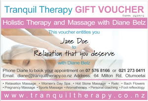 Voucher: 30min Massage