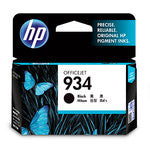 Inkjet - Genuine: HP 934 Black Ink Cartridge