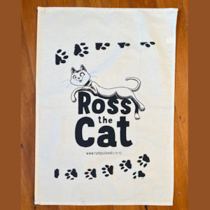 Products: Ross the Cat - Teatowel