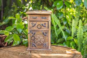 Wooden Chest | Large Pentacle