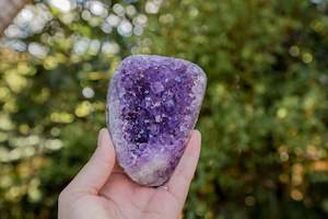 Polished Amethyst Geode