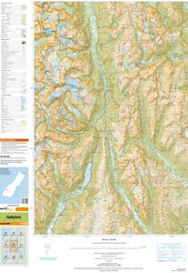 Routeburn Track Great Walk Map