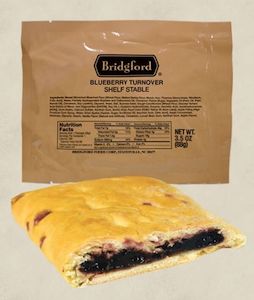 Shelf Stable Blueberry Turnover