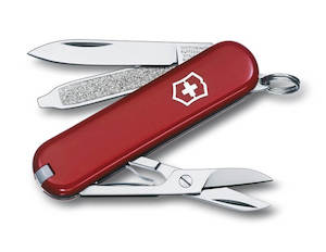 Camping equipment: Victorinox Classic