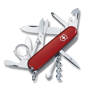 Camping equipment: Victorinox Explorer