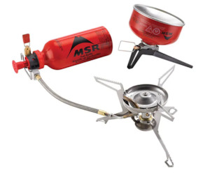 Camping equipment: MSR Whisperlite Universal