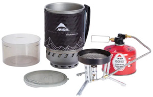 Camping equipment: MSR Windburner 1.8L